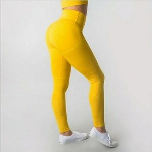 Alphalete R6 Yellow Leggings Tights